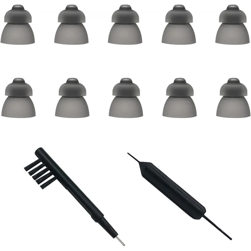 

Smokey Power Domes Closed Ear Tips 4.0 for Phonak Marvel Hearing Aids with Cleaning Tools Brush Cleaner and Carry Case (Small)