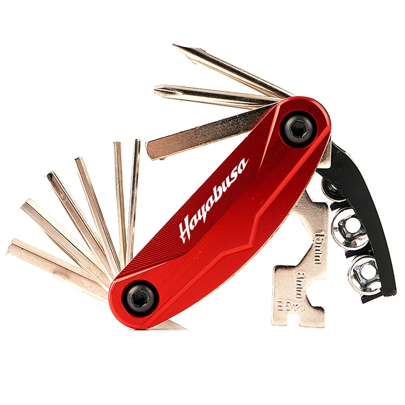 ل هايابوسا GSX1300R GSX 1300R GSXR 1300 هايابوسا 2008-2024 + اكسسوارات دراجة نارية أداة محمولة إصلاح مفك مجموعة #4