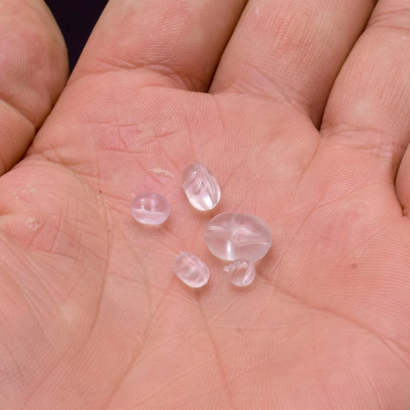 100 Stück Angeln Kreuz Perle Transparent Kunststoff Angeln Zhuhai Wasser Angeln Maschine Köder Zubehör – Detail 6