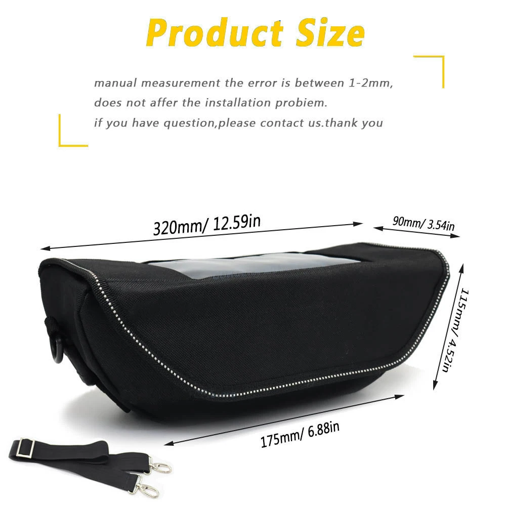 For HONDA ADV350 adv350 ADV 350 Motorcycle accessory  Waterproof And Dustproof Handlebar Storage Bag  navigation bag