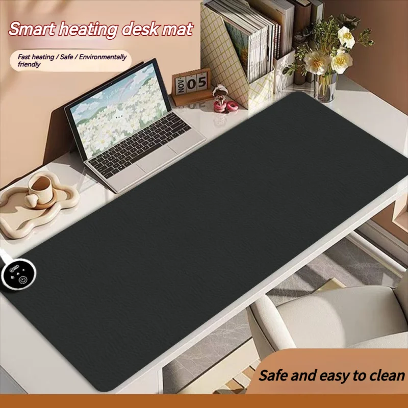 

Офисный грелка, кожаный коврик для мыши с подогревом, очень большой, грязеотталкивающий, постоянная температура, водонепроницаемый, согревающий коврик для рук