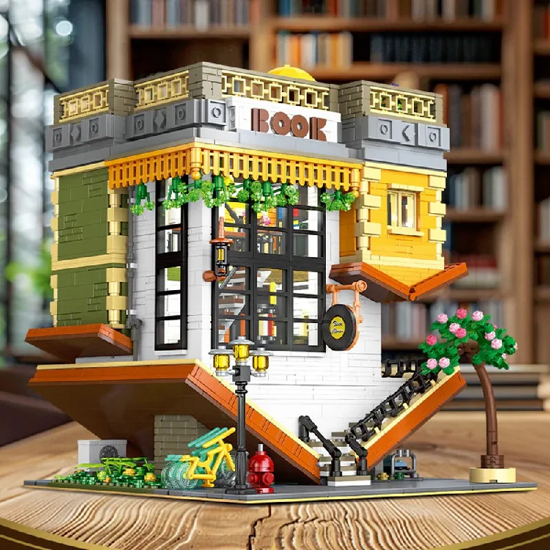 3621 قطعة مكتب مقلوب بناء المنزل مجموعات مدينة عرض الشارع نموذج التكنولوجيا وحدات بنة التجمع أطقم منمذجة هدية #1