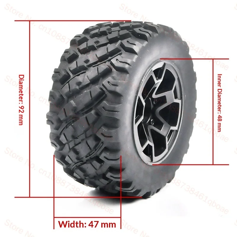MJXRC 1/14 14207 Remote control car original accessories Original tires P14307 Tire Components 2PCS replacement parts Rc