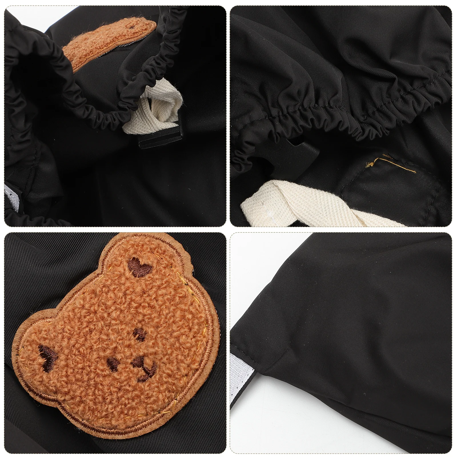 

Baby Bottles Tote Hanging Stroller Organizer Bag Diaper Storage Large Capacity Stroller Accessories Baby Bottles Tote Bag