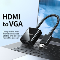 Ugreen CM270 HD-MI to VGA Adapter 1080P/60Hz Male to Female HD to VGA Converter Video Display Cable