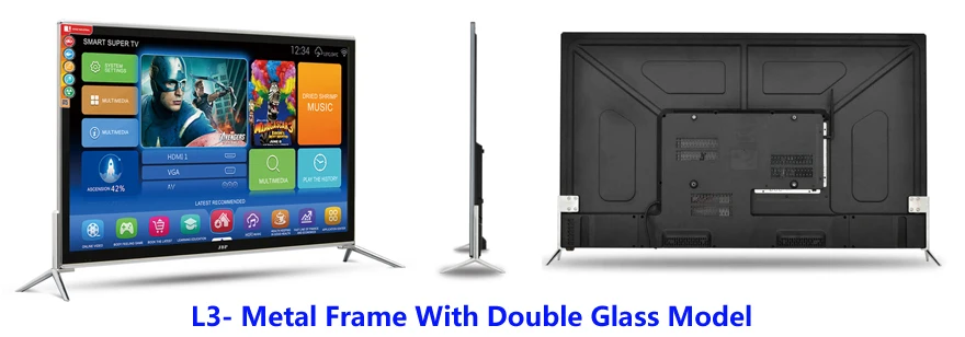 تلفزيون الفندق 32 بوصة - 55 بوصة بسعر الجملة من الشركة المصنعة يستخدم تلفزيون LCD عالي الدقة مقاس 42 بوصة تلفزيون LED ذكي