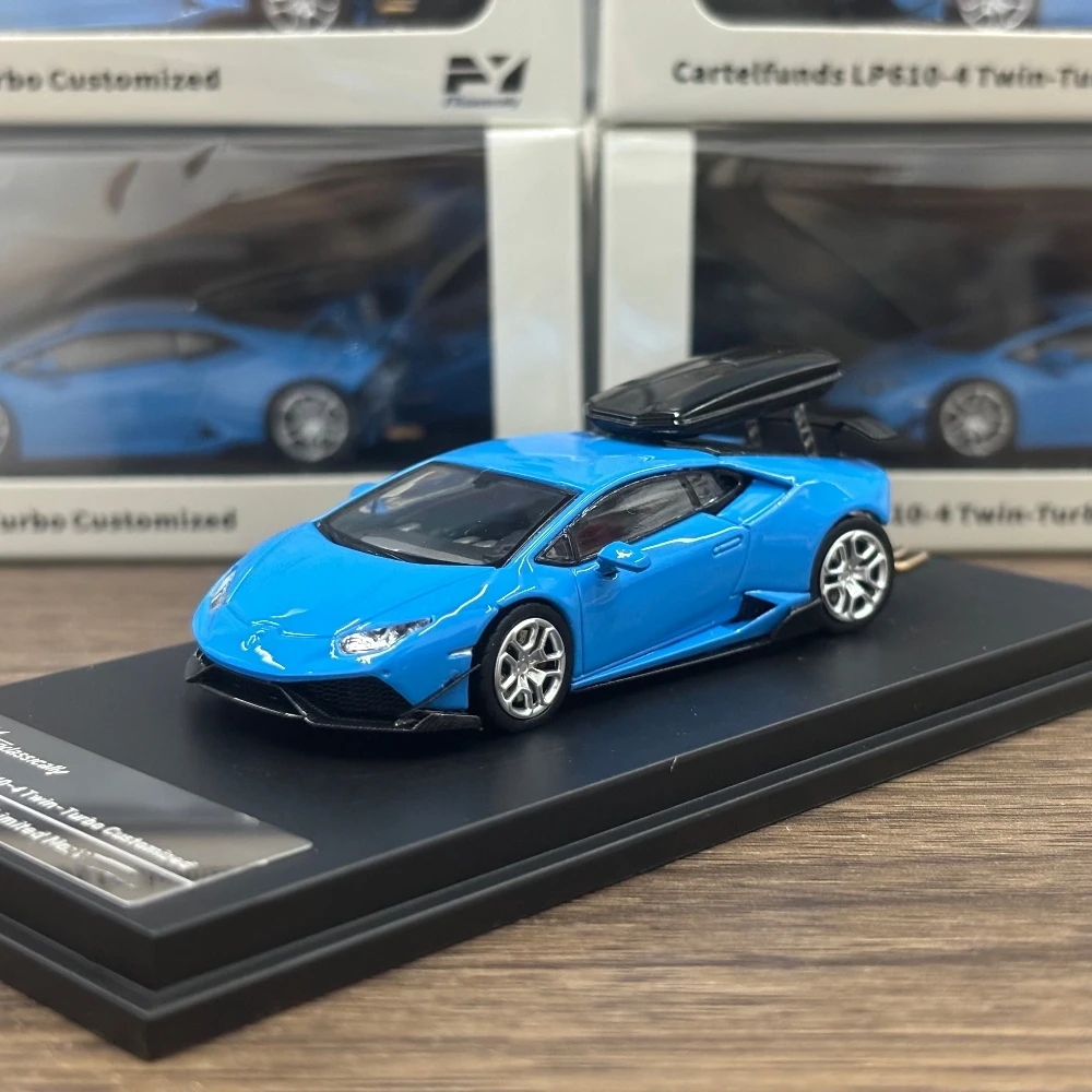 Findclassically FY 1:64 Cartelfunds LP610-4 Twin-Turbo Customized Diecast Model Car