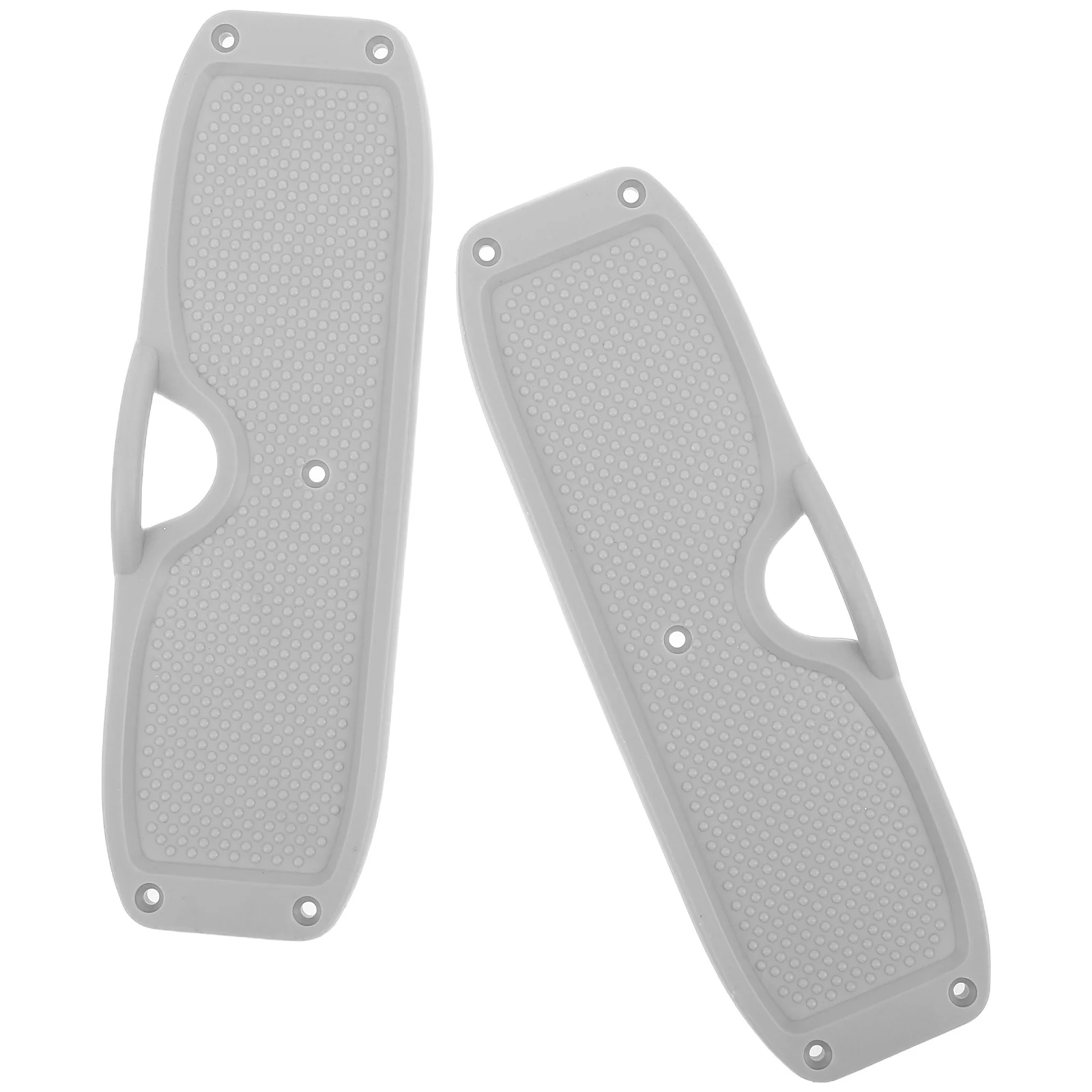 

2Pcs Inflatable Boat Accessories Heavy Duty Plastic Mounting Plate for Kayak Canoe Outboard Motor Support Transom Stabilizer