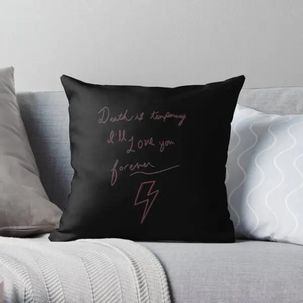 

Love You Forever Printing Throw Pillow Cover Sofa Bedroom Soft Square Wedding Home Case Decorative Pillows not include One Side