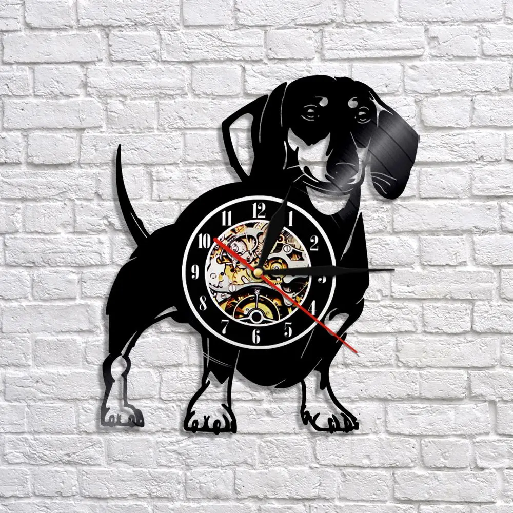 

ZK30 Nordic Best-selling Vinyl Record Wall Clock LED Night Light Bedroom Bar Background Wall Decoration USB Wall Lamp