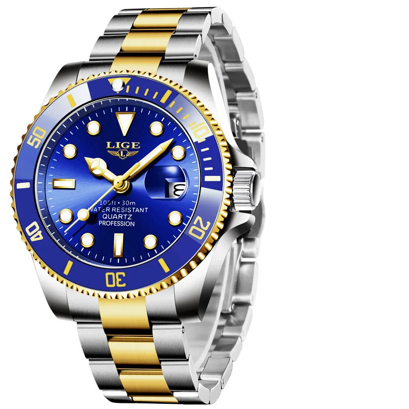 Men's Business Waterproof Luminous Quartz Watch