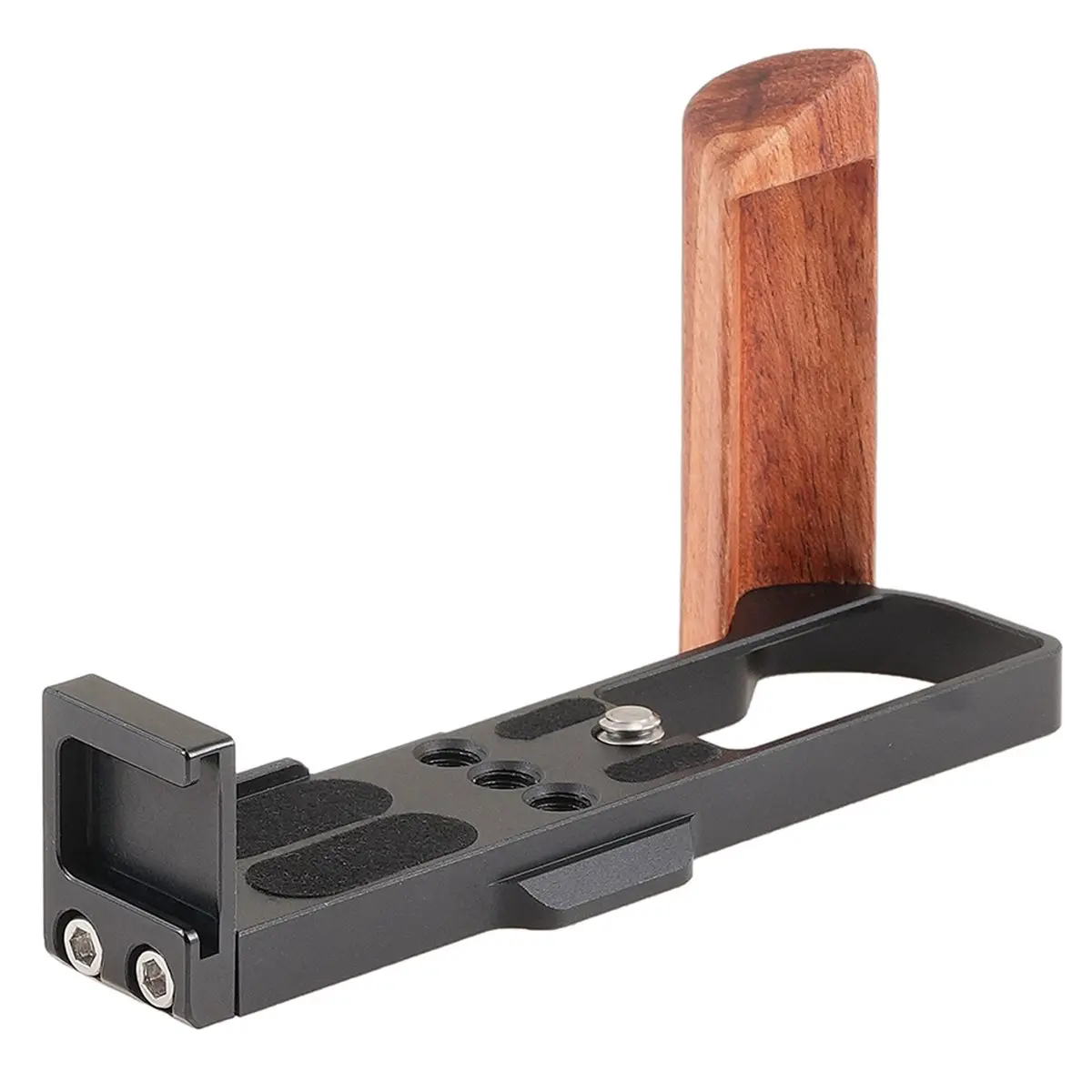 

N94R JLwin Быстросъемная L-образная пластина с деревянной рукояткой для камер Canon G7XII/G7XIII, аксессуары для штатива, черный цвет