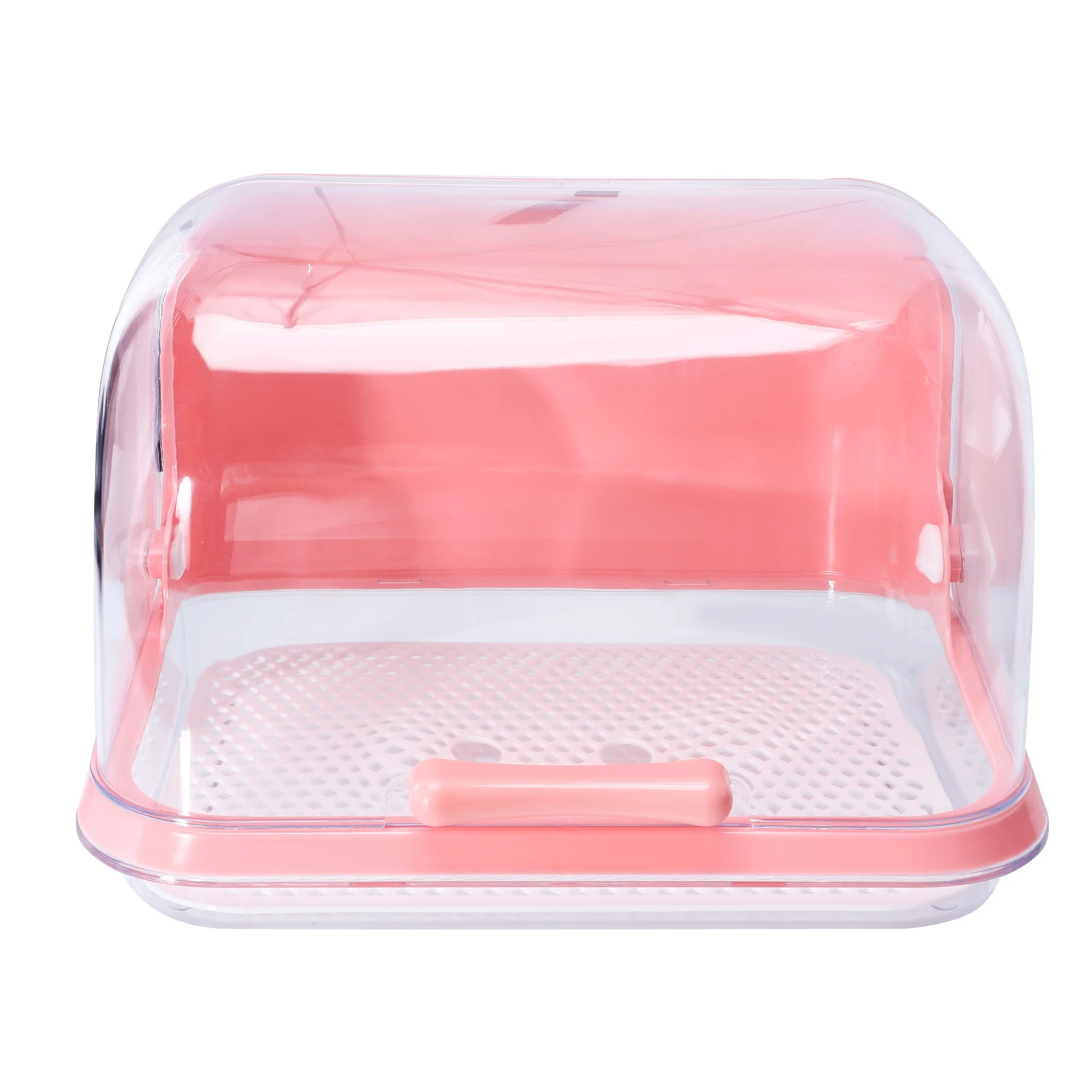 

Baby Bottle Storage Box Organizer Durable Transparent Seal Lid Detachable Draining Tray Milk Drying Container For Pacifiers