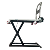 JG Wholesale Portable Electric Self Loading Lift Carts Electric Custom Load and Height  Manual Hydraulic Scissor Lift Table Car