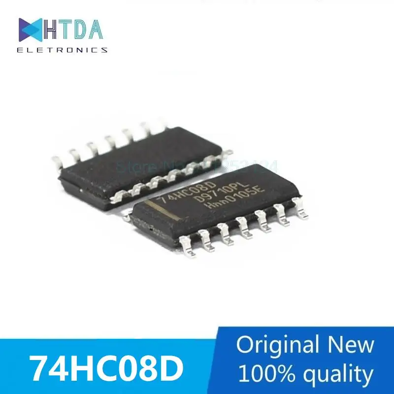 20pcs/lot 74HC08 74HC08D SOP14 In Stock