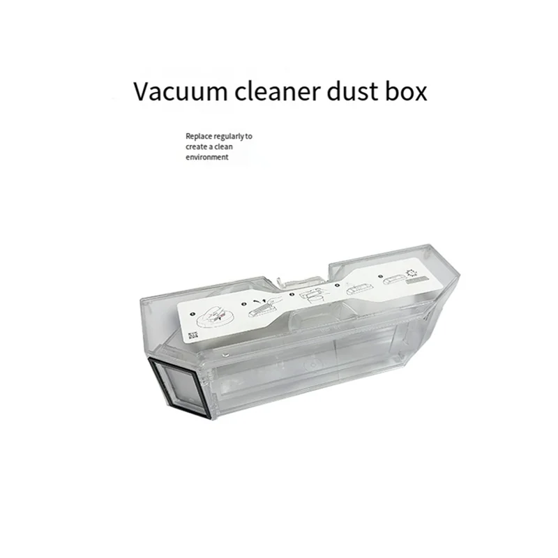 B58B-Dust Box For Roborock P10pro Robot Vacuum Cleaner Replacement Parts Cleaning Garbage Dust Bin Box