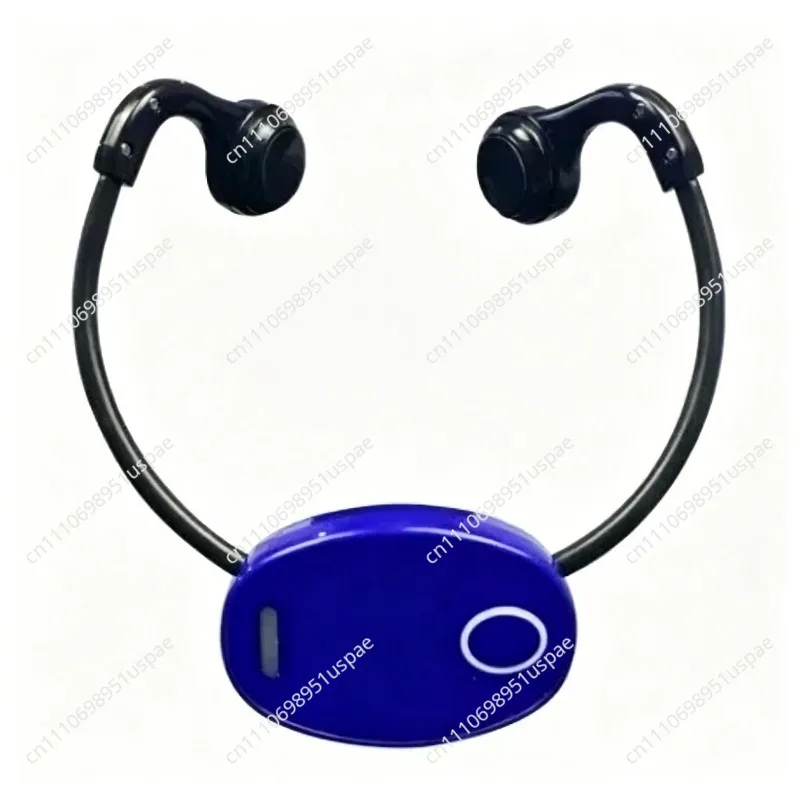 Bone Conduction Swimming Headset, Wireless Underwater Communication System for Dive Training & Coaching