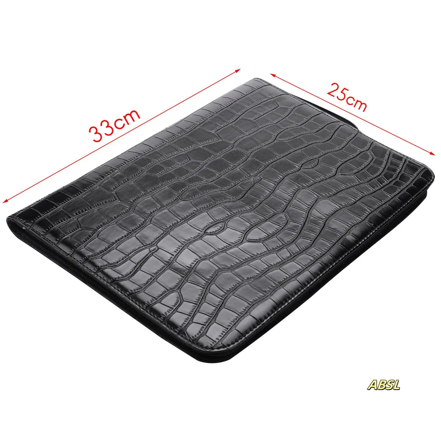 

Чехол для перьевой ручки большой емкости из искусственной кожи черного цвета, 48 слотов, сумка для ручек, сумка-карандаш