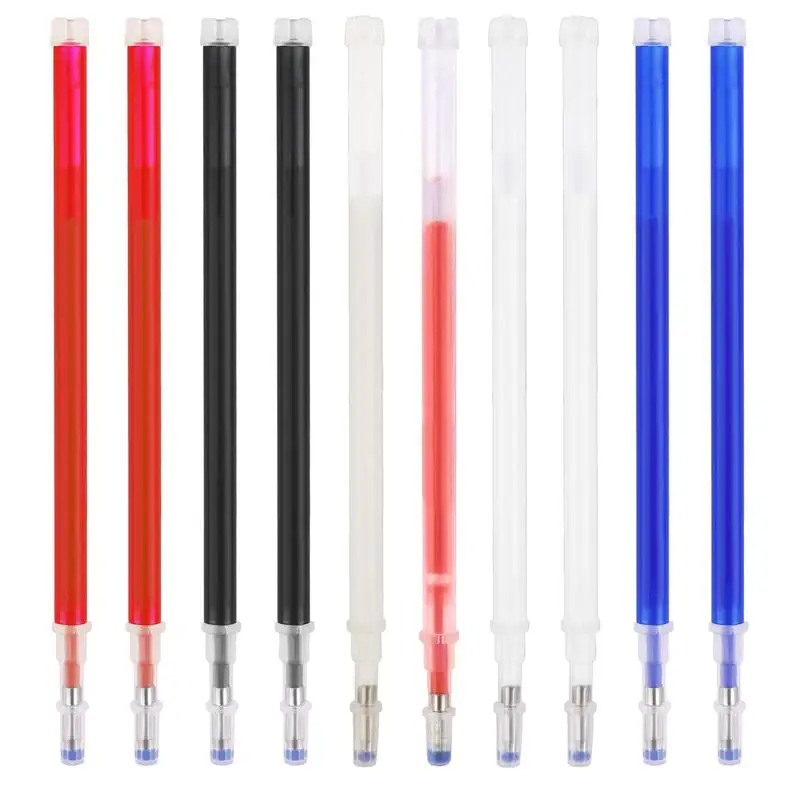 10pcs High Temperature Vanish Pen Refill White Blue Red Fade DIY Craft Tailor Accessorie Clothing Shoes Special Fade Pen