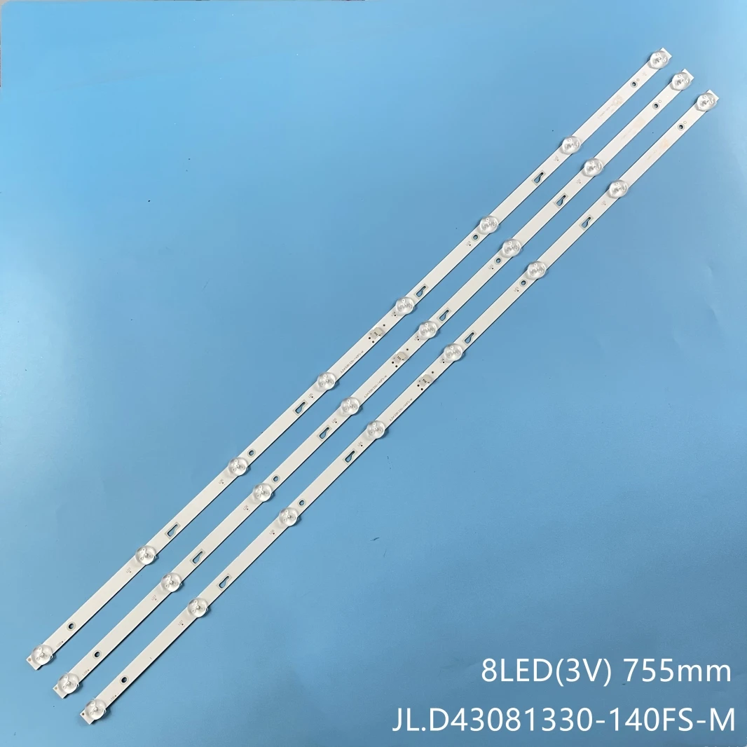 Pasek świecący LED dla Hkpro Hkp43f16 Ple-43s07fhd THOMSON T43D16SF-01B 43 \'\'JL.D43081330-140FS-M TV 43 l1600c 432600C 43 l26cmc