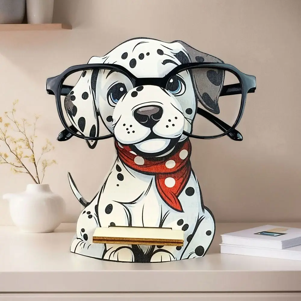 

Creative Wooden Eyeglasses Holder Stand Handmade Cute Glasses Storage Rack Animal Spectacle Display Rack Desk Decor