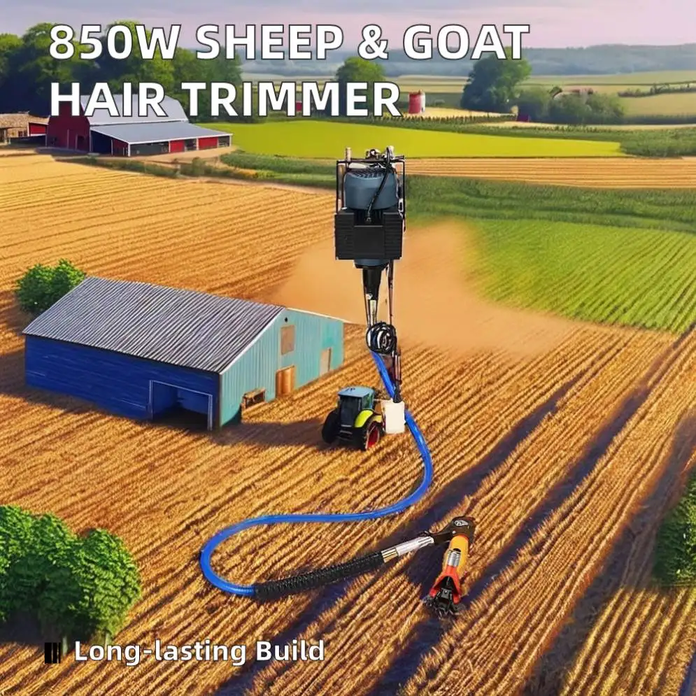 수동 양 염소 털 깎기 기계 새로운 동물 털 자르기 기계 모터 포함 가정용 소매점 및 레스토랑용
