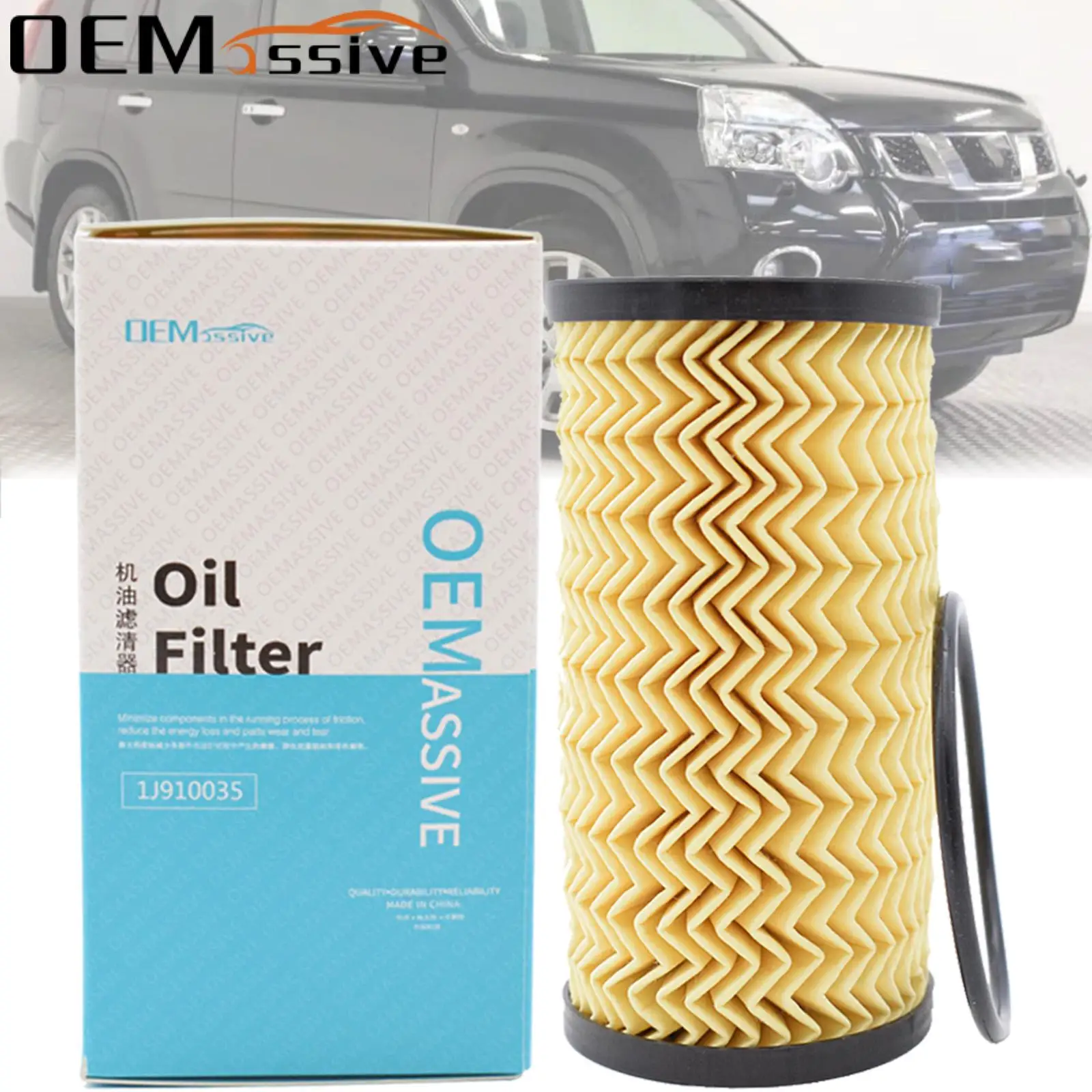 Oil Filter For Nissan X-Trail Qashqai Renault Espace Laguna Megane Opel Vivaro 2007 2008 2009 2010 2011 2012 2013 1995ccm Diesel