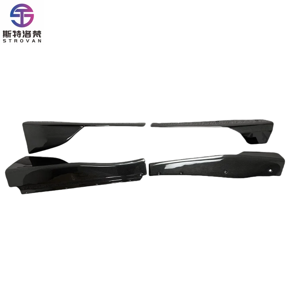 

STLF Suitable for Upgrading McLarens 720S to R-type Carbon Fiber Side Skirt Door Spoiler Body Kit
