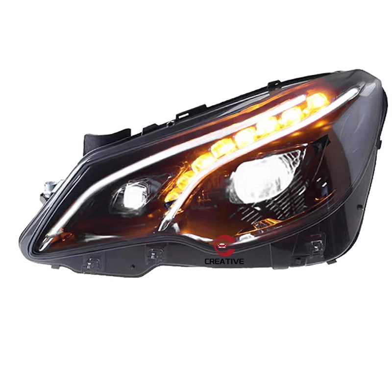 

Car Styling for 10-17Mercedes-Benz E class Coupe W207 Led Headlight headlamp Daytime Running Light DRL Low High Beam Auto