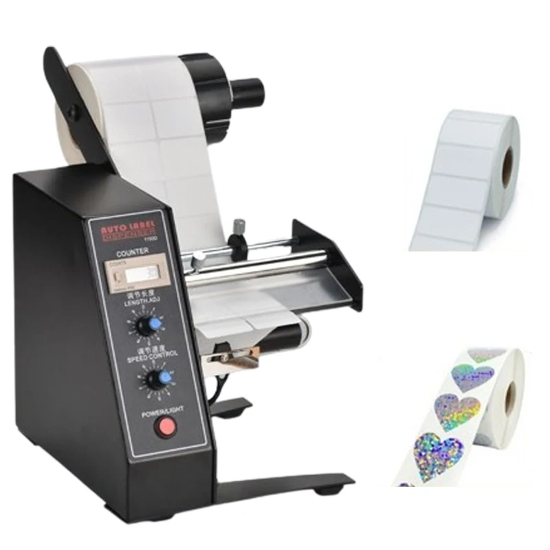 

Auto Label Dispenser Device Automatic Sticker Separating Machine NEW Digital Control 5-140mm Label Stripping Machine