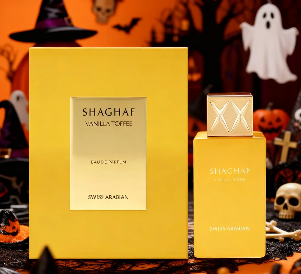 SHAGHAF Swiss Arabian yellow perfume, new product, citrus floral fruity fragrance, fresh and natural scent, enhances personal ch