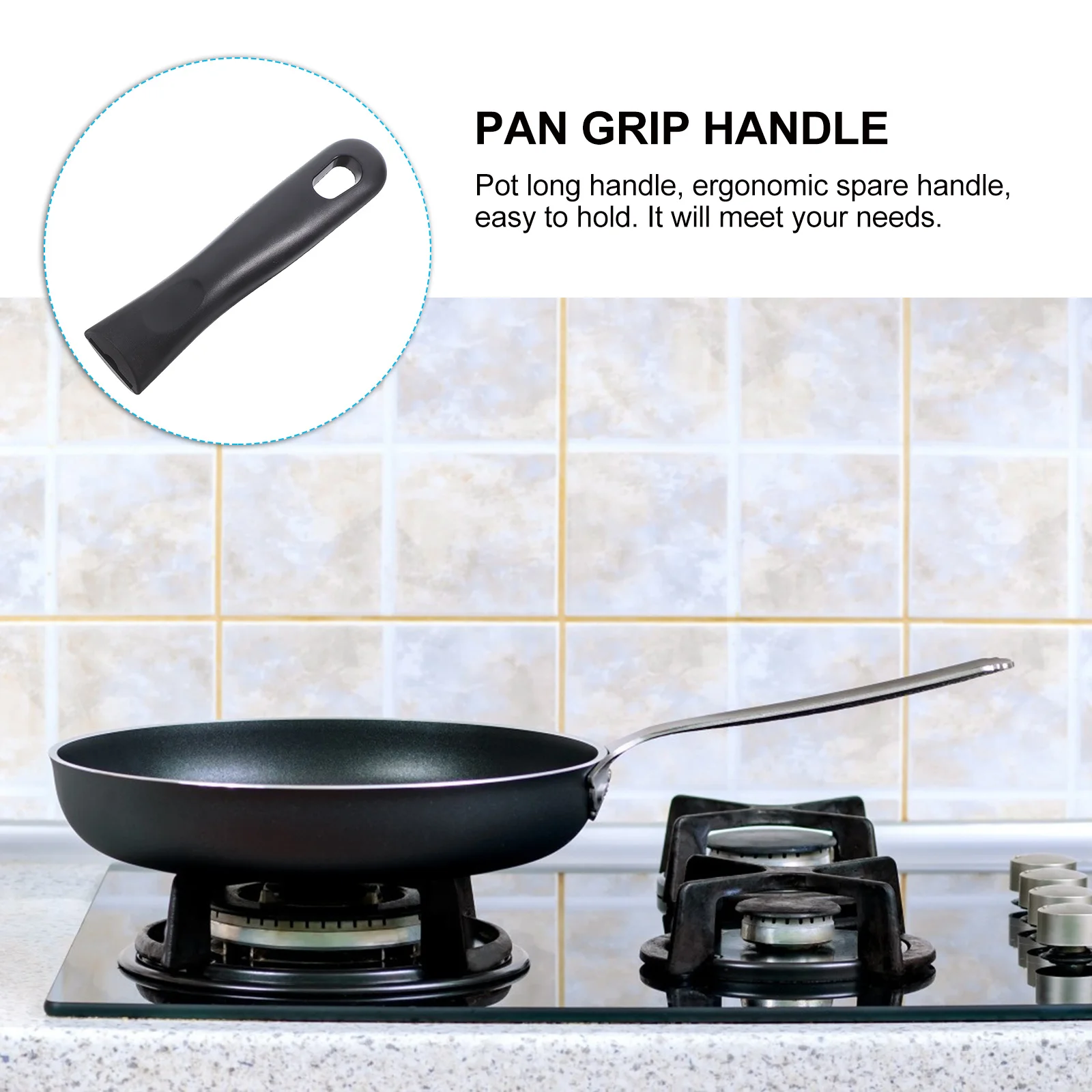 

Универсальная сменная ручка для кастрюли, термостойкая бакелитовая ручка для сковородок, посуда, съемная ручка, защита от ожогов