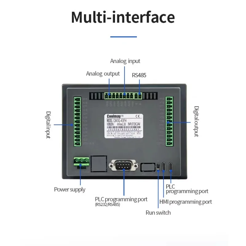 Single Axis Panel Automation Tracking System Hmi Plc Controller