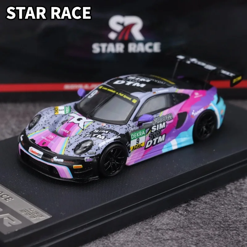 

SR 1:64 992 GT3 R Racing Edition Cast Alloy Static Car Model, Boys' Holiday Gift Toy, Adult Collection Decoration Piece.