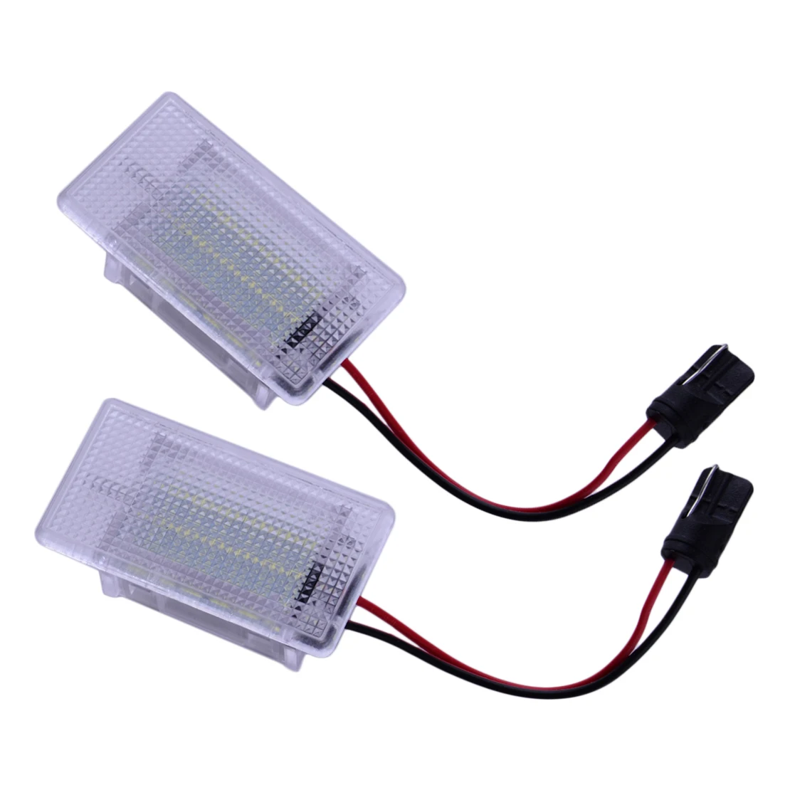 6136623 1 Pair Interior Boot Compartment LED Light Trunk Cargo Lamp DC 12V 3W Fit for Ford Focus C-MAX Cougar Escort Figo Fiesta