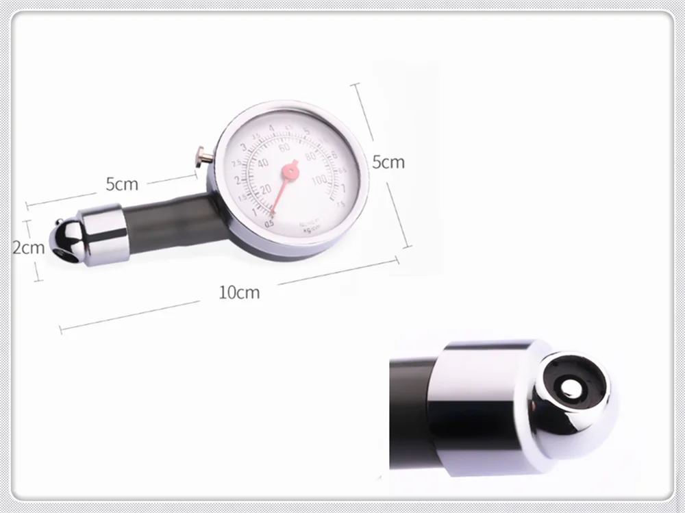 Automobile tire pressure gauge multi-function detection car nozzle  For Lexus  Audi BMW car