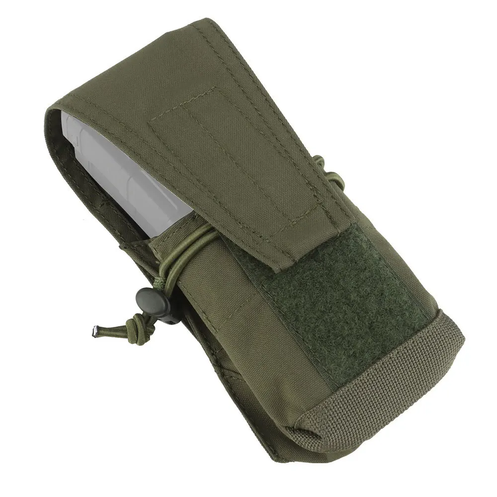 5.56/7.62 MBITR pouch, molle/belt rádio pouch, po jednom časopis pouch, kreative držák, open/flap nejvyšší dvojitý zásobník časopis pouch