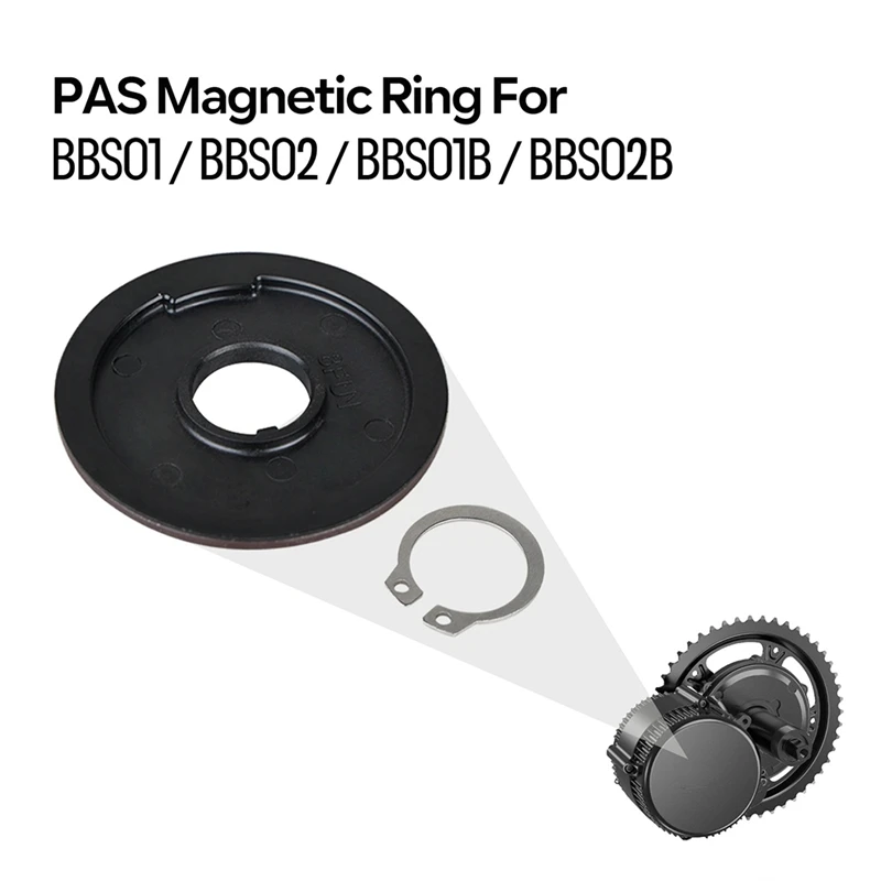 AU-PAS Magnetic Ring For Mid Motor BBS01 BBS02 BBS01B BBS02B Motor Assist Magnet Ring Replacement Parts