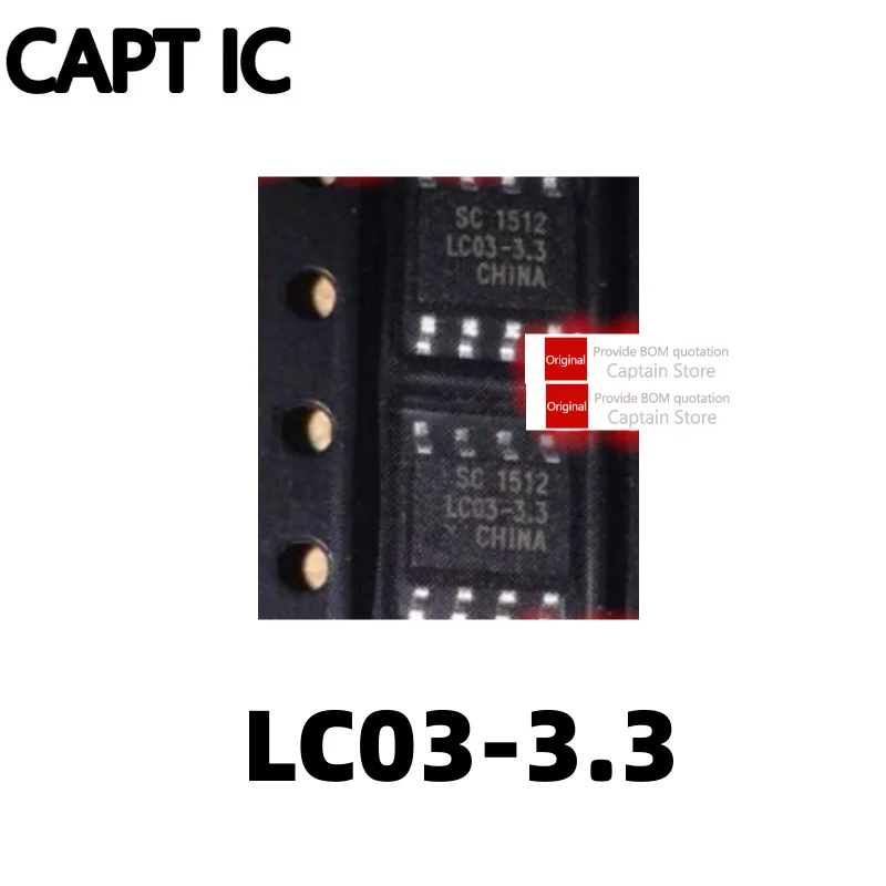 5PCS LC03-3.3 Integrated Chip SOP8