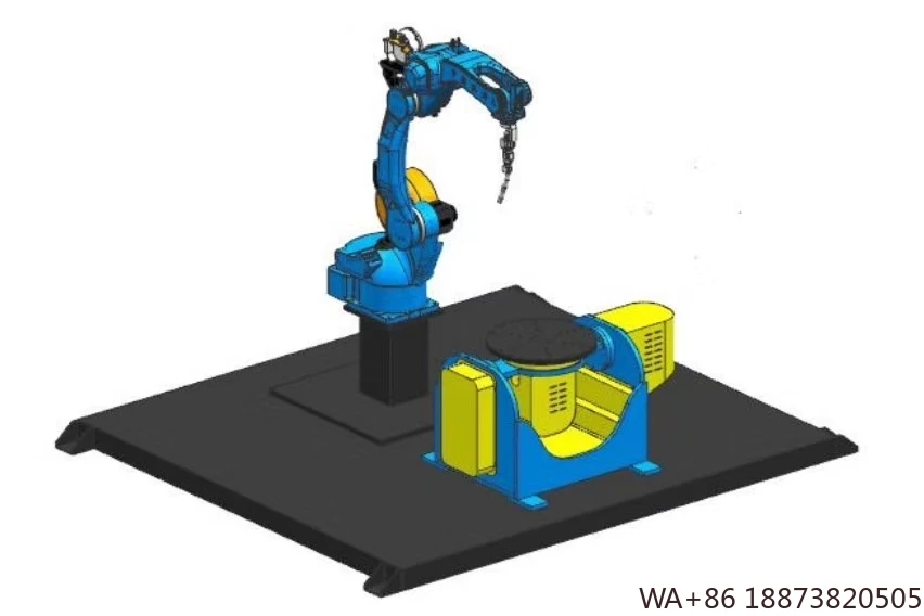 روبوت صناعي أوتوماتيكي بالكامل 6 محاور روبوت لحام Mig مع ذراع روبوت لحام بمصدر الطاقة #6