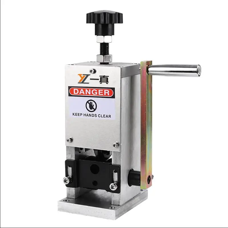 Scrap wire and cable stripping machine Small  Hand crank + electric drive dual-purpose wire stripping machine