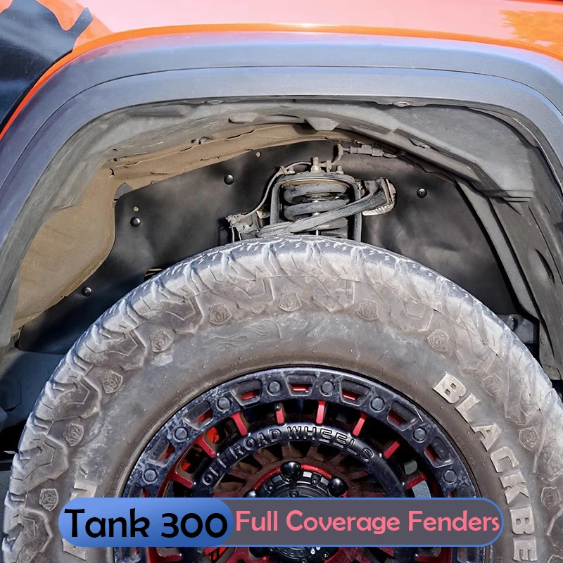 For Great Wall Tank 300 fender pad modified cross beam pad shock absorber pad fender accessories