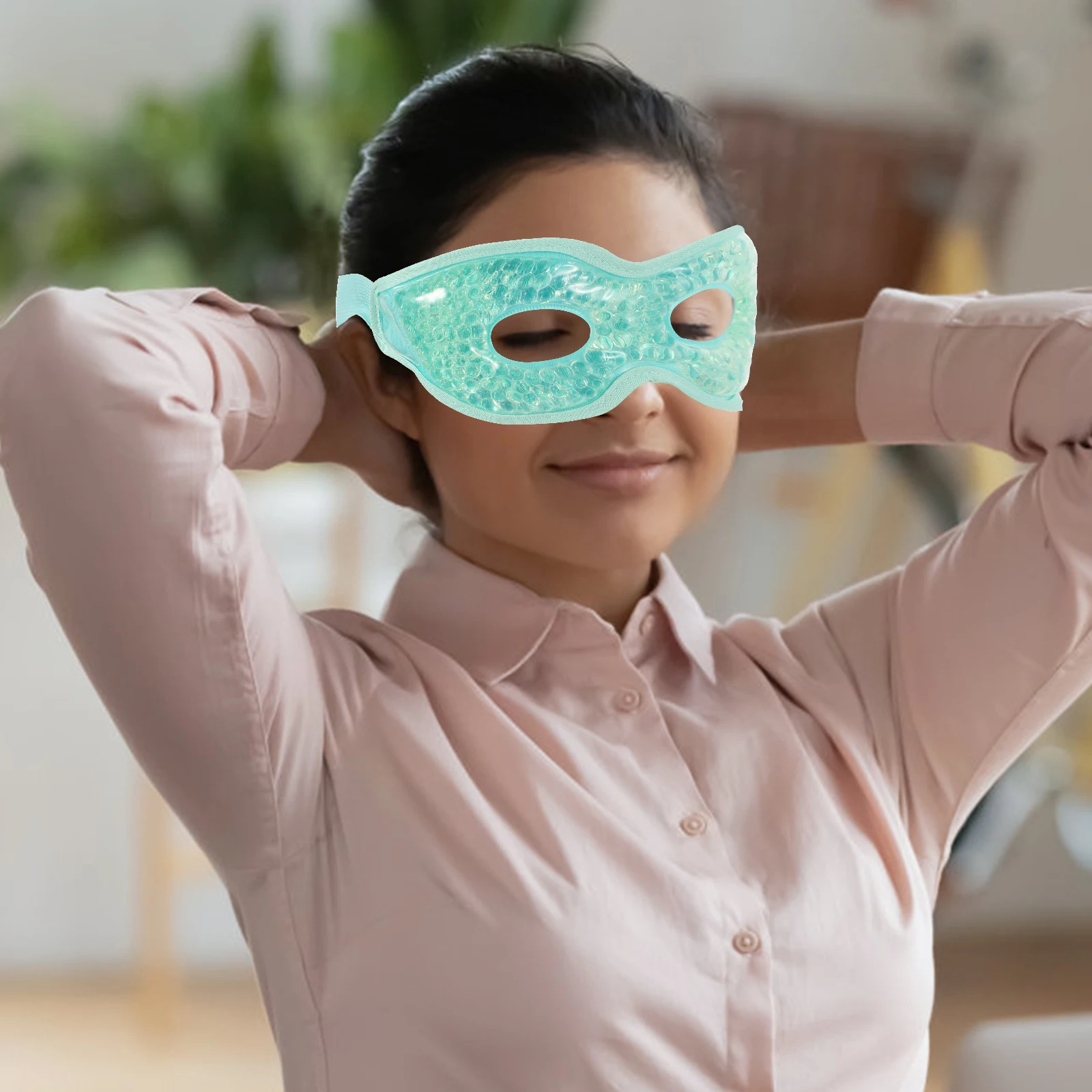 

Cooling Eye Mask Gel Ice Compress Cold Therapy Reusable Eye Cover for Tired Eyes Beauty Supply Ice Face Mask