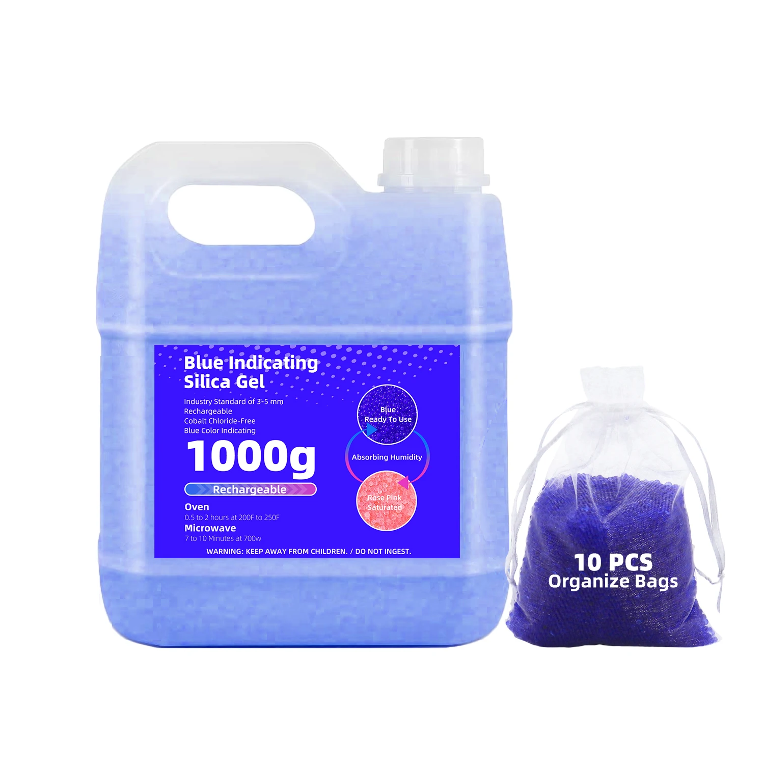 Silicagel 1/2/3/5 kg oranje blauw aangeeft silicagel kralen 1000/2000/3000/5000g droogmiddel herbruikbare droogmiddel kralen