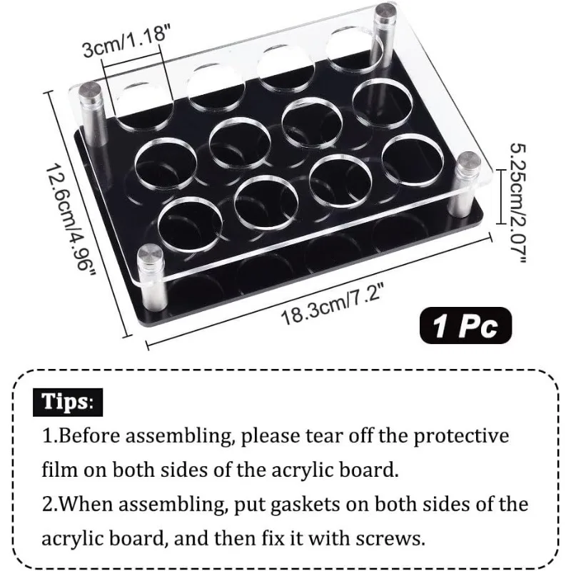 12 Shot Glass Tray Holder Bar Acrylic Shot Glasses Holders Wine Glass Cup Serving Tray Cups Organizer Shot Glass Display