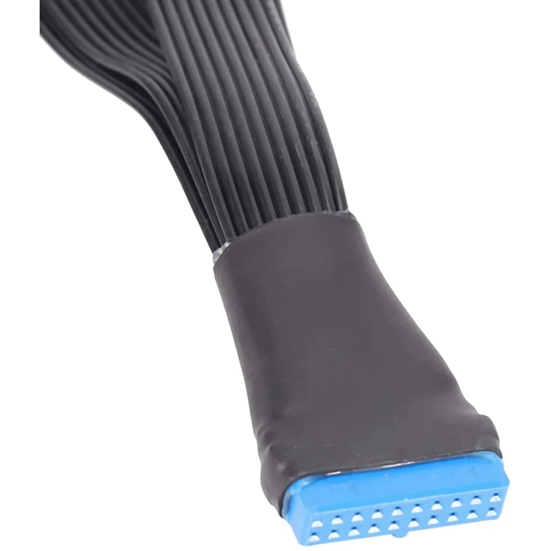 Горячая материнская плата TTKK 5X USB 3,0 19-контактный разъем 1To2 удлинительный кабель-разветвитель 19-контактный 20-контактный внутренний разъем-адаптер кабеля 15 см