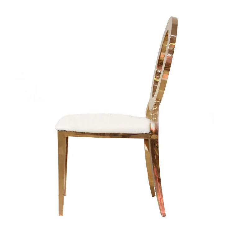 # Hot Wholesale Gold Stainless Steel Louis Chair For Hotel Banquets And Wedding Dining With A Luxurious Design