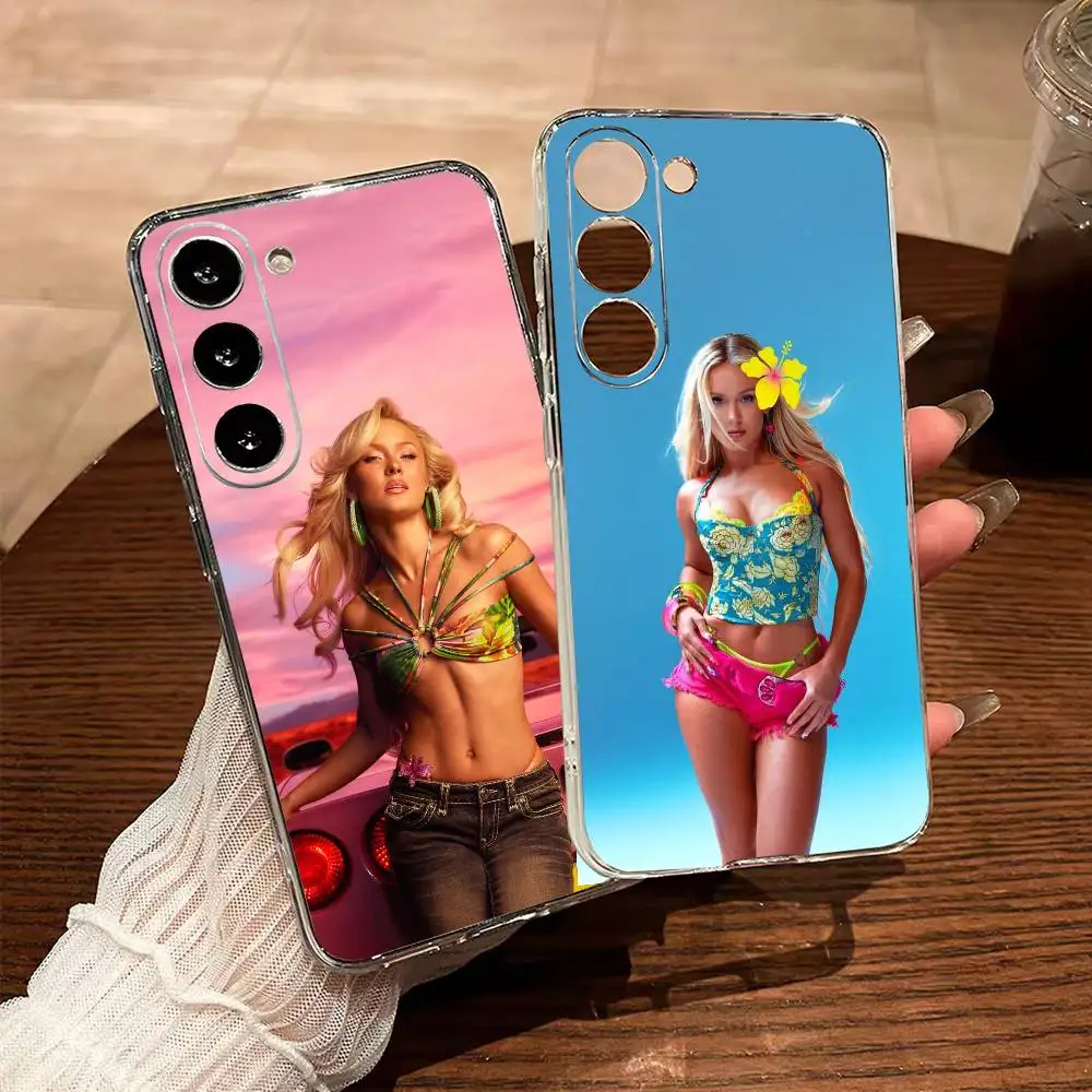 Dance-pop Zara Larsson  Transparent Case for Samsung A10 12 20 21S 30 31 40 50 51 52 70 71 Cover