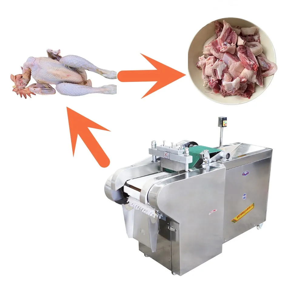 

Commercial Electric High-efficiency Fresh Meat Chicken and Duck Meat Cutting Machine