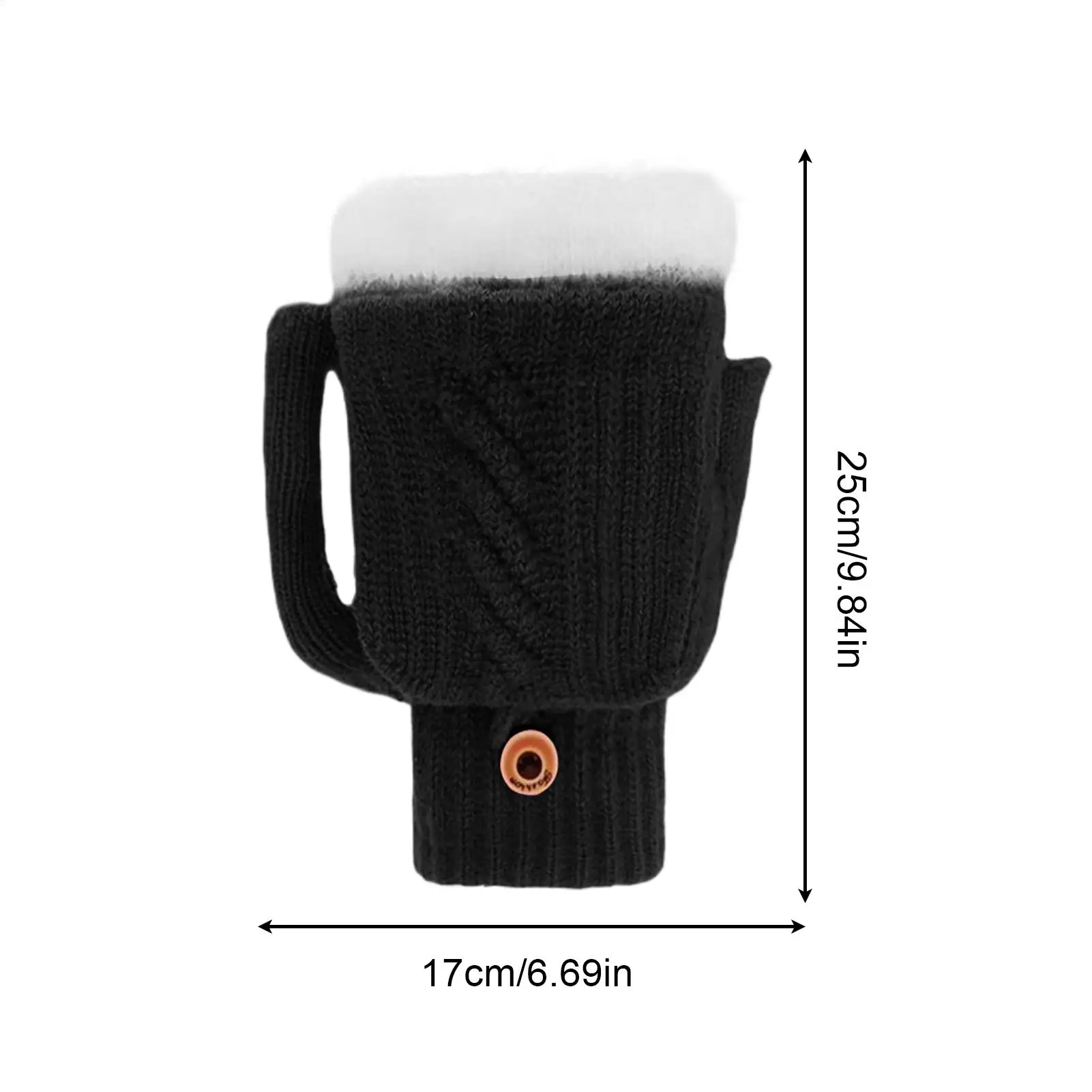 Guanti riscaldati Guanti riscaldati USB Guanti termici lavabili per campeggio invernale Sci Tempo freddo Ufficio ciclistico per interni ed esterni